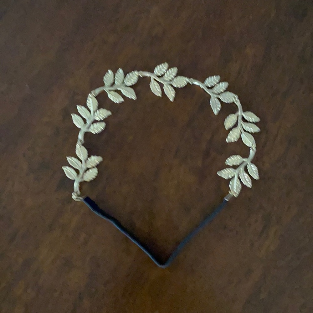 Gold Leaf Boho Metal Headband